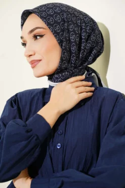Alternative view of Soft Scarf Navy Blue