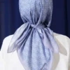 Soft Scarf Blue - Image 3