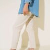 Mom Wide Leg Pants Stone - immagine 3