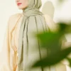 Monogram Pattern Cotton Ayrobin Shawl