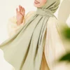 Monogram Pattern Cotton Ayrobin Shawl - Image 2