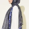 Motif Patterned Soft Shawl - Afbeelding 3