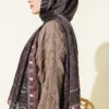 Motif Patterned Soft Shawl Mink - immagine 3