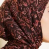 Patterned Flamu Cotton Scarf - الصورة 4