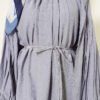 Shoulder Bow Loose Tunic Grey - Afbeelding 4