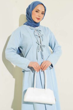 Alternative Ansicht von Front Tied Denim Skirt Set