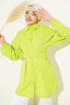 Cross-Front Tied Shirt