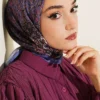 Authentic Patterned Scarf - الصورة 2