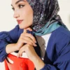 Authentic Patterned Scarf Mint – Image 2