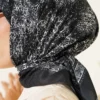 Authentic Patterned Scarf Black - Afbeelding 4