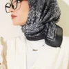 Authentic Patterned Scarf Black - Afbeelding 5