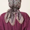 Authentic Patterned Scarf Mink - Imagen 3