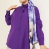 Oversize Shirt Purple