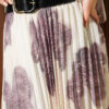 Pleated Chiffon Skirt Plum - Image 4
