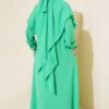 Shawl Abaya Green – Image 3
