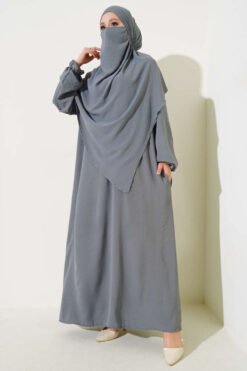 Veiled Wide Abaya