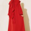 Veiled Wide Abaya Pomegranate Blossom – Image 3