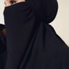 Veiled Wide Abaya Black - Image 4