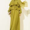 Belted Two-Piece Set with Metal Buckle - Image 5