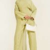Belted Side Wrap Set with Pen Details