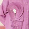 Pleated Swirl Shirt - Imagen 4