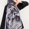 Poppy Pattern Modal Shawl