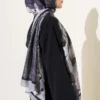 Poppy Pattern Modal Shawl - immagine 3