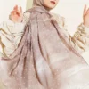 Polka Dot Gradient Shawl Mink