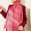 Polka Dot Gradient Shawl Pink - Imagen 2