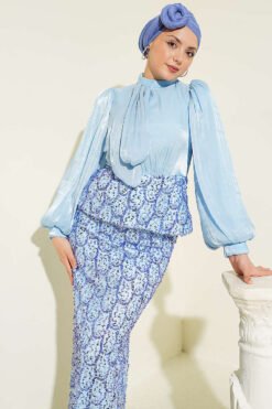Alternative Ansicht von Sequined Skirt Evening Set Blue