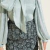 Sequined Skirt Evening Set Mint - Image 4