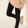Regular Fit Stretch Pants Black