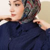 Retro Pattern Elegance Scarf - الصورة 2