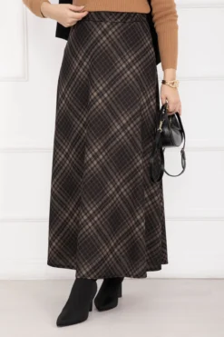 Alternative view of Scuba Skirt Black