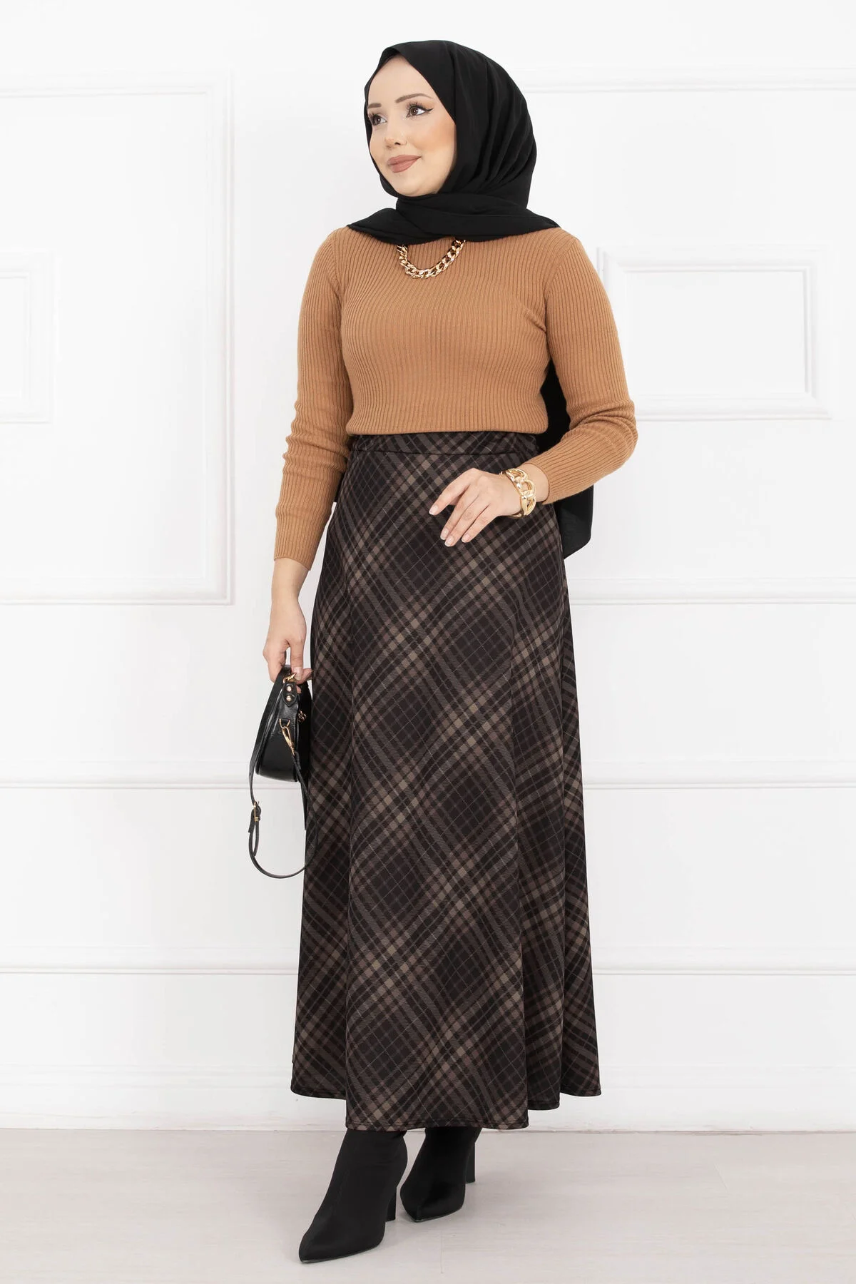 Scuba Skirt Black - Image 3