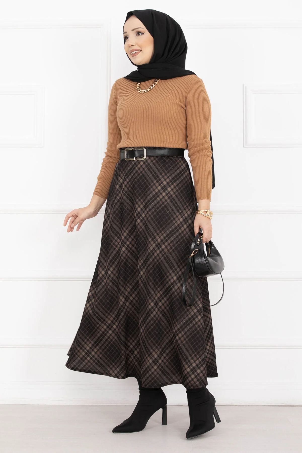 Scuba Skirt Black - Image 4