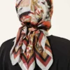 Twisted Pattern Elegance Scarf Stone - الصورة 3