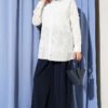 Embroidered Tassel Shirt White – Bild 2