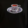 Turkish Coffee Printed Tunic Black – Image 4