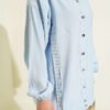 Stone Striped Modal Two-Piece Set Blue - Imagen 4