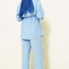 Stone-Embellished Tunic Set Blue - Imagen 3