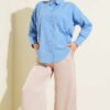 ⁦One Pocket Loose Shirt Blue⁩ - الصورة ⁦2⁩
