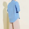 ⁦One Pocket Loose Shirt Blue⁩ - الصورة ⁦3⁩