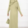 Modest Kids Prayer Dress Green – Bild 3