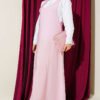 U Neck Dress Pink
