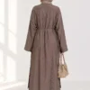 Long Cardigan Two-Piece Set Mink – Image 4
