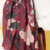 Liva Modal Krash Shawl Burgundy – Bild 4
