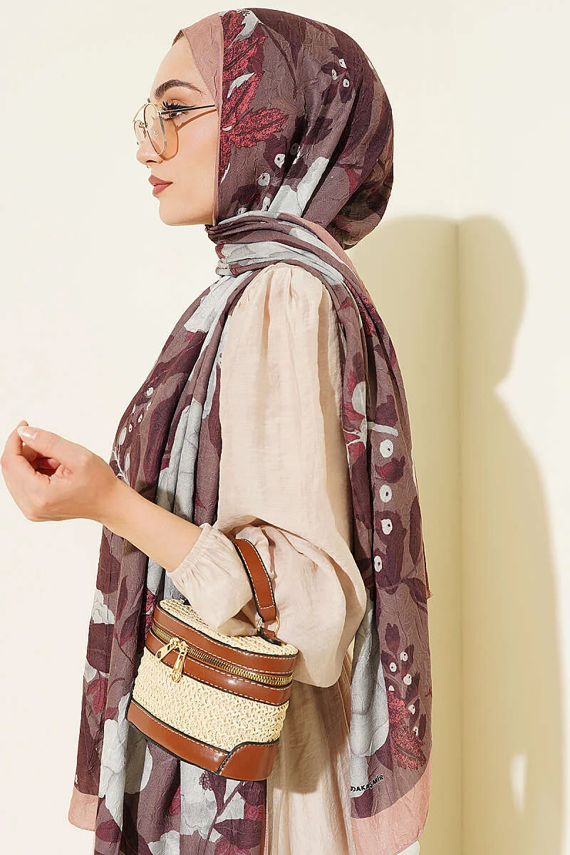 Liva Modal Krash Shawl Camel - immagine 3