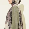 Liva Modal Krash Shawl Cream – Bild 3