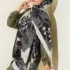 Liva Modal Krash Shawl Stone